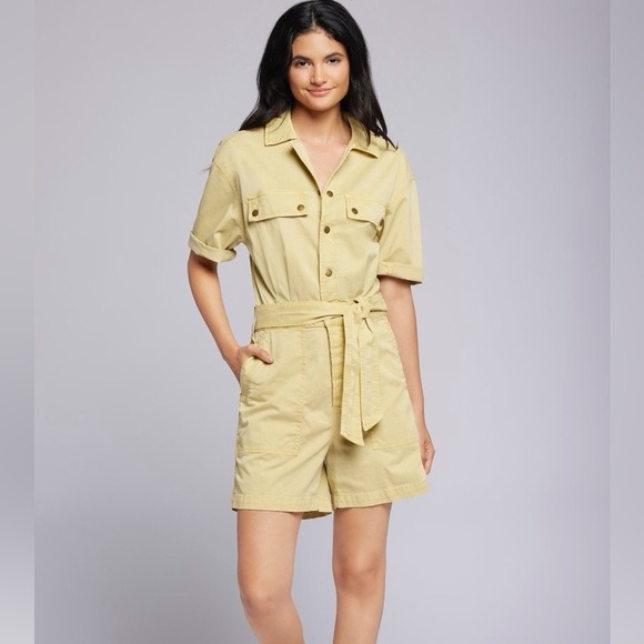 Current/Elliott Pants - Current Elliott THE SERENITY ROMPER Maize S